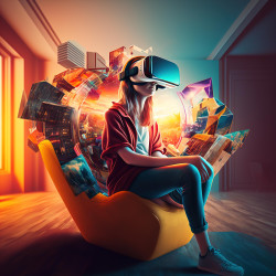 تطوير تطبيقات الواقع الافتراضي (VR)